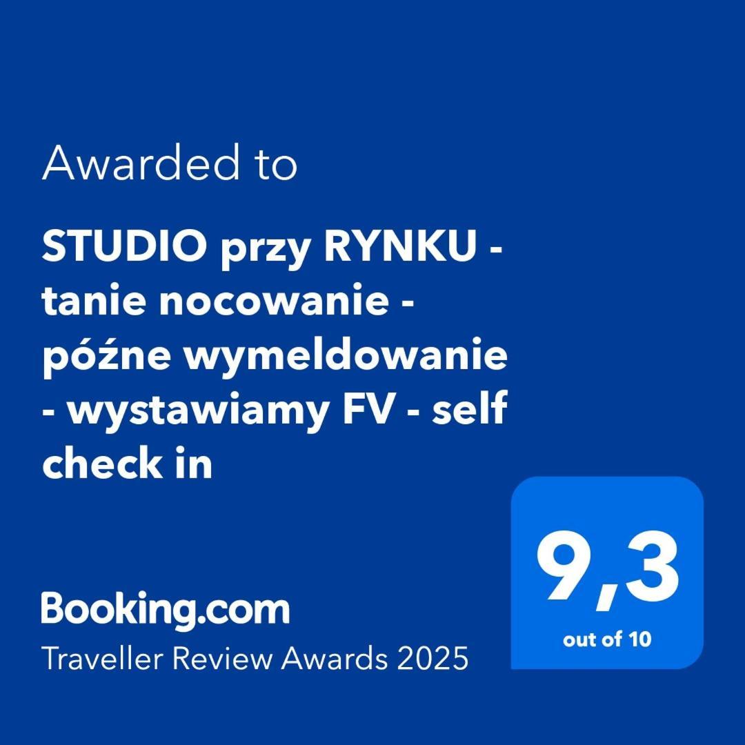 Apartment Przy Rynku - Bezplatne Pozne Wymeldowanie - Wystawiamy Fv - Self Check In